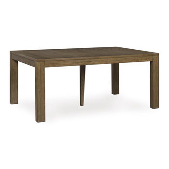 Marxmore - Rectangular Dining Room Butterfly Extension Table - Brown