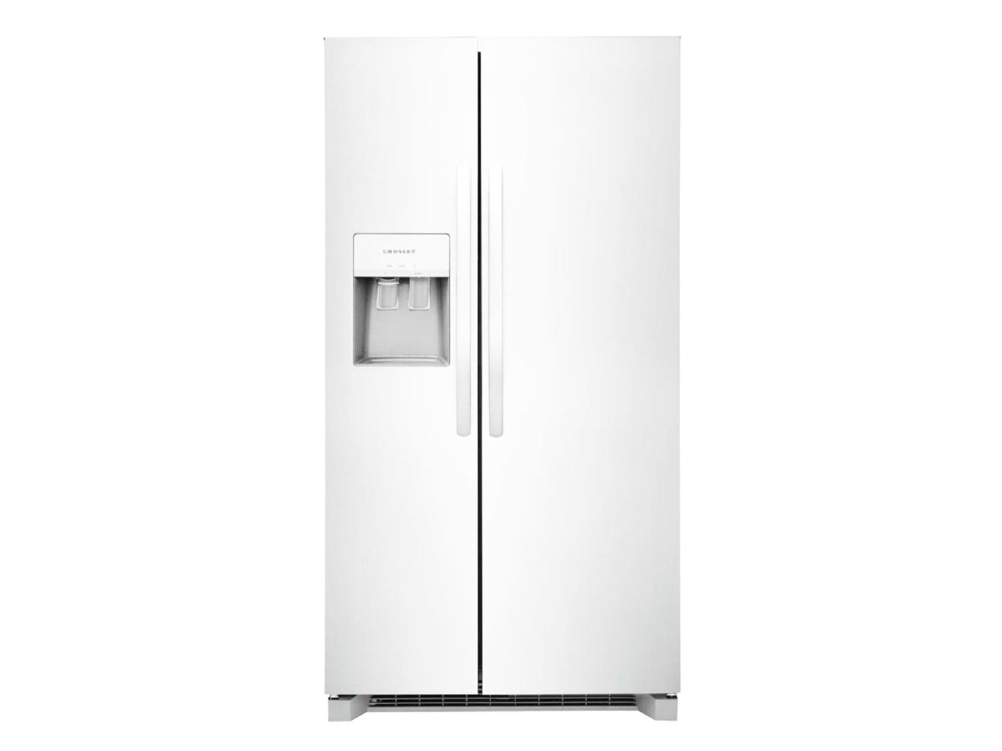 Crosley 25.6 Cubic Foot Side-By-Side Refrigerator - White