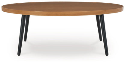 Horizon Hall - Cocktail Table - Two-tone Brown