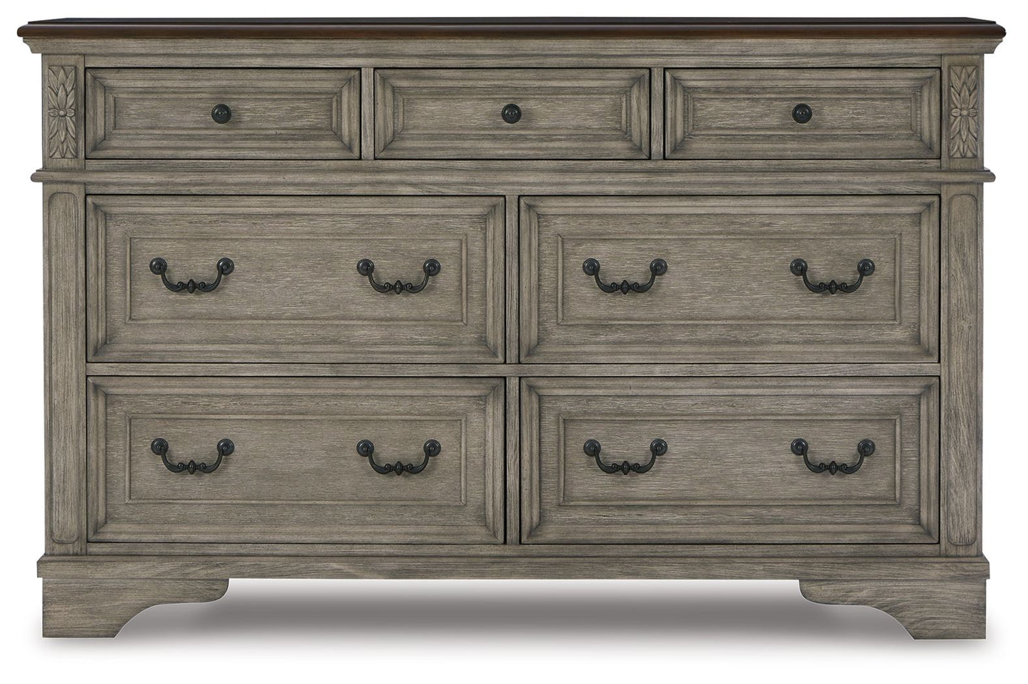 Lodenbay - Dresser - Antique Gray