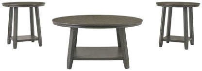 Caitbrook - Occasional Table Set (Set of 3) - Gray