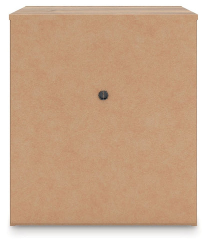 Kinlanni - One Drawer Night Stand - Tan