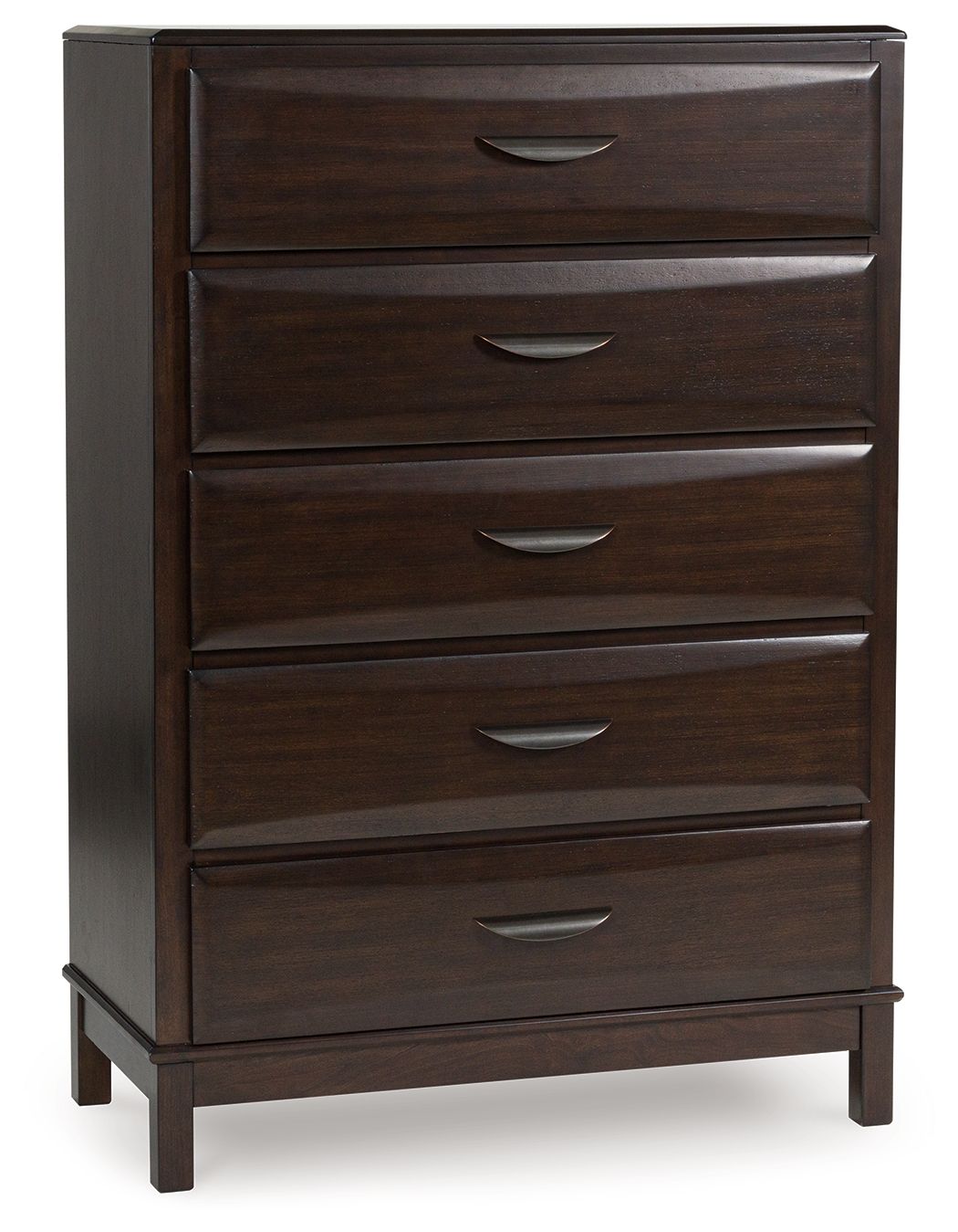 Vanmore - Five Drawer Chest - Dark Brown