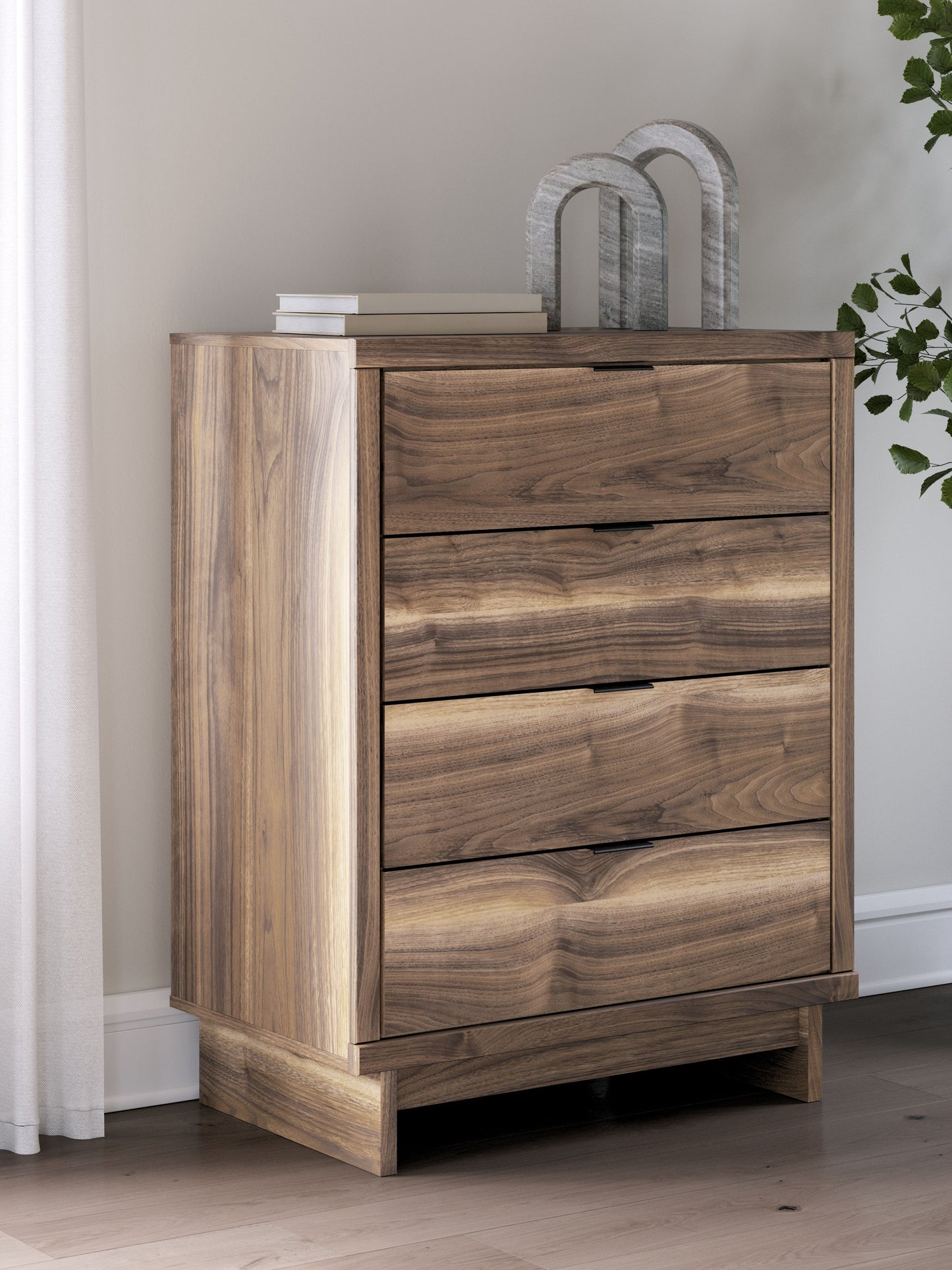 Chirason - Four Drawer Chest - Brown