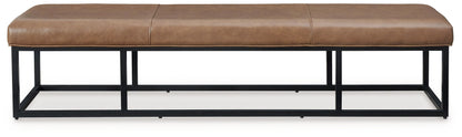 Joston - Accent Bench - Caramel