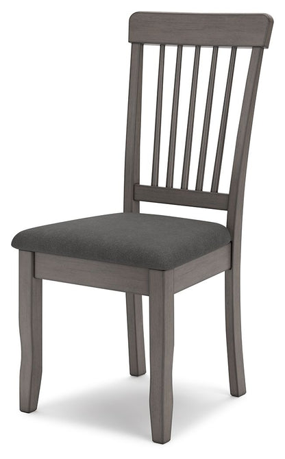 Shullden - Dining Room Side Chair (Set of 2) - Gray