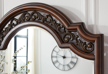 Lavinton - Dresser And Mirror - Brown