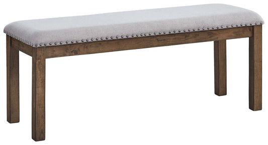 Moriville - Upholstered Bench - Beige