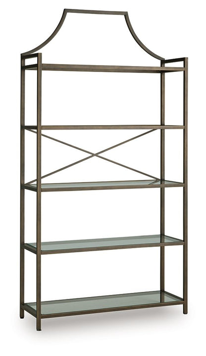 Bernonly - Bookcase - Antique Bronze Finish