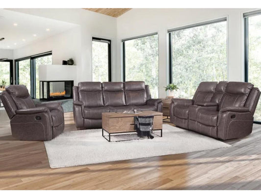 Behold Highland - Manual Console Loveseat - Graphite