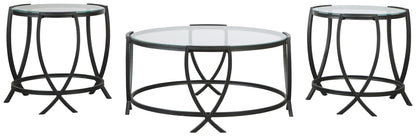 Tarrin - Occasional Table Set (Set of 3) - Black