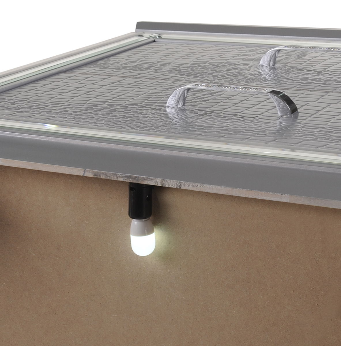 Lillian - Nightstand - Gray