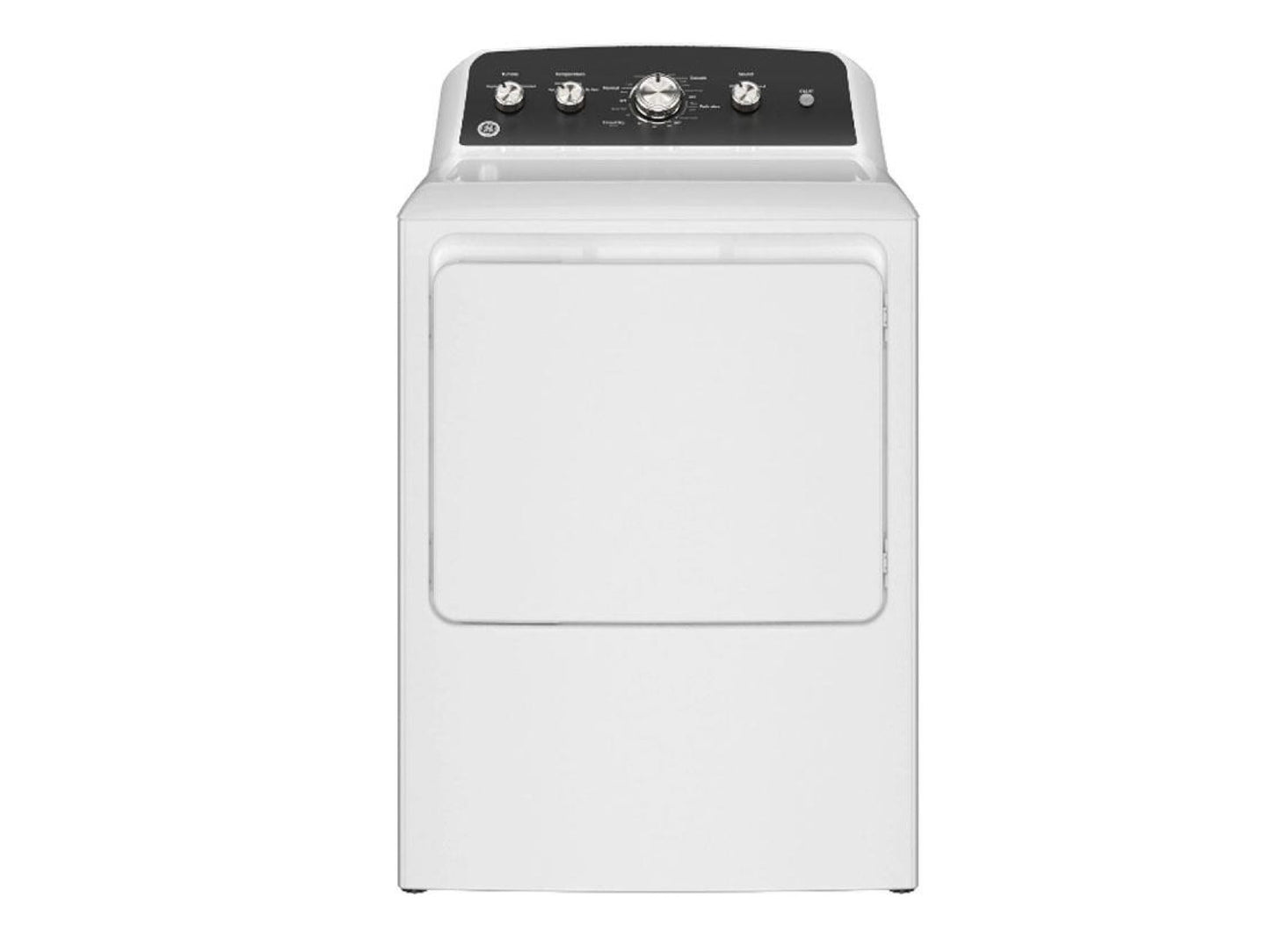 GE 7.2 Cubic Foot Front Load Electric Dryer, 4 Heat Selections - White