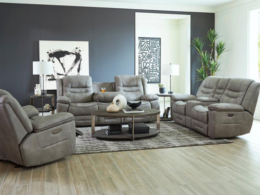 Behold Harley - Power Motion Sofa - Gray