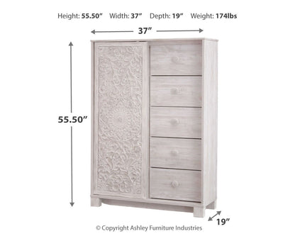 Paxberry - Dressing Chest - Whitewash