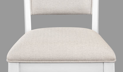 Wendy - Counter Height Chair (Set of 2) - White / Beige