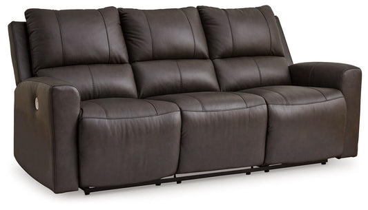 Boxmere - Reclining Power Sofa - Storm