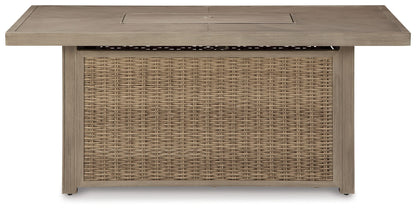 Beachcroft - Rectangular Fire Pit Table