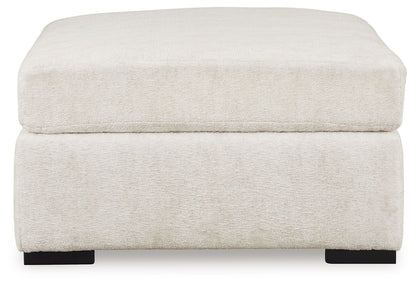 Chessington - Oversized Accent Ottoman - Ivory