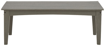 Visola - Rectangular Cocktail Table - Gray