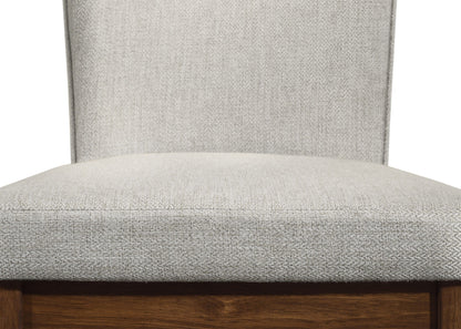 Salerno - Side Chair (Set of 2) - Gray / Brown